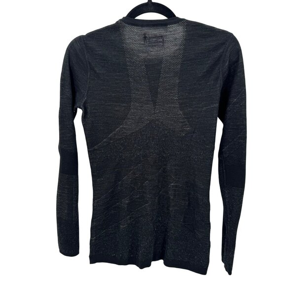 Smartwool Black Long Sleeve IntraKnit 200 Shirt Womens Size M - Picture 5 of 5